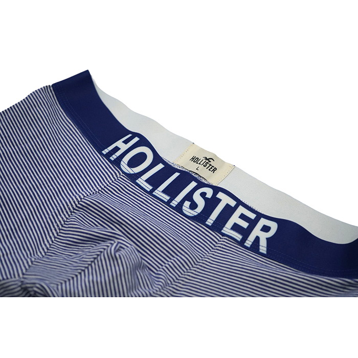 Boxer Hollister Hombre Rayas Azul